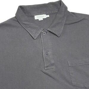 SUNSPEL England 1860 Men's Size L Grey Short Sleeve Polo Shirt Made in Portugal
